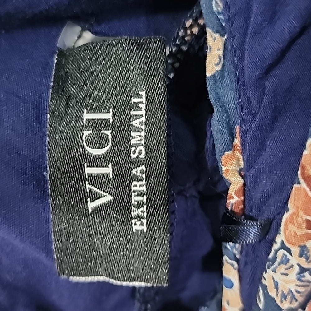 Vici Sully floral wide leg jumpsuit Size XS - Picture 4 of 6